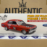 1969 Bathurst - #59D Ford XW Falcon GT-HO Phase I - 1:18 Diecast Sales