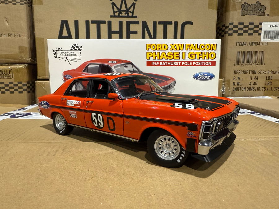 1969 Bathurst - #59D Ford XW Falcon GT-HO Phase I - 1:18 Diecast Sales