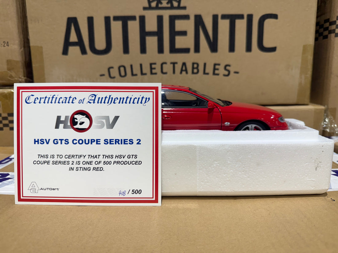 HSV GTS COUPE SERIES II - 1:18 SCALE DIECAST MODEL - AUTOart