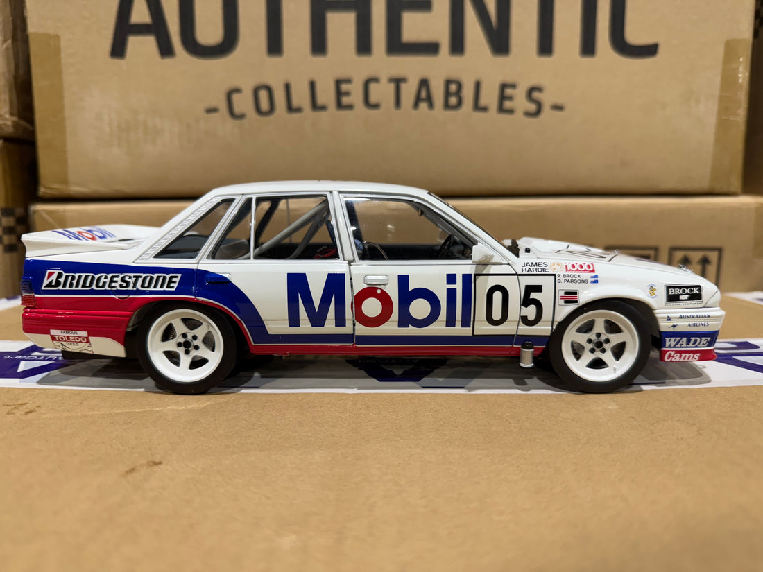 HOLDEN VL COMMODORE SS GROUP A #05 - BROCK / PARSONS BATHURST (1987) -1:18 SCALE DIECAST MODEL - BIANTE