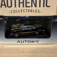 HOLDEN HT MONARO GTS 350 (WARRIGAL BLACK-GOLD STRIPES) - 1:43 SCALE DIECAST MODEL - AUTOart