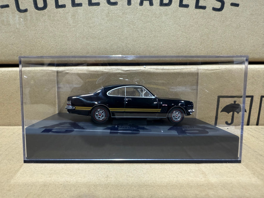 HOLDEN HT MONARO GTS 350 (WARRIGAL BLACK-GOLD STRIPES) - 1:43 SCALE DIECAST MODEL - AUTOart
