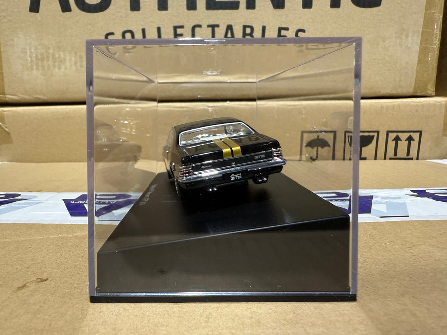 HOLDEN HT MONARO GTS 350 (WARRIGAL BLACK-GOLD STRIPES) - 1:43 SCALE DIECAST MODEL - AUTOart