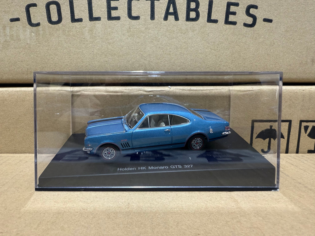 HOLDEN HK MONARO GTS 327 (BRIGHT BLUE METALLIC) - 1:43 SCALE DIECAST MODEL - AUTOart