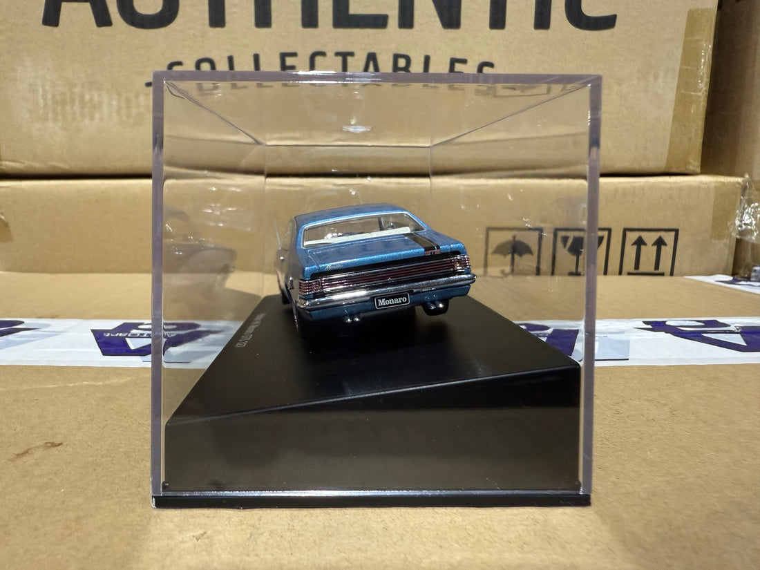 HOLDEN HK MONARO GTS 327 (BRIGHT BLUE METALLIC) - 1:43 SCALE DIECAST MODEL - AUTOart