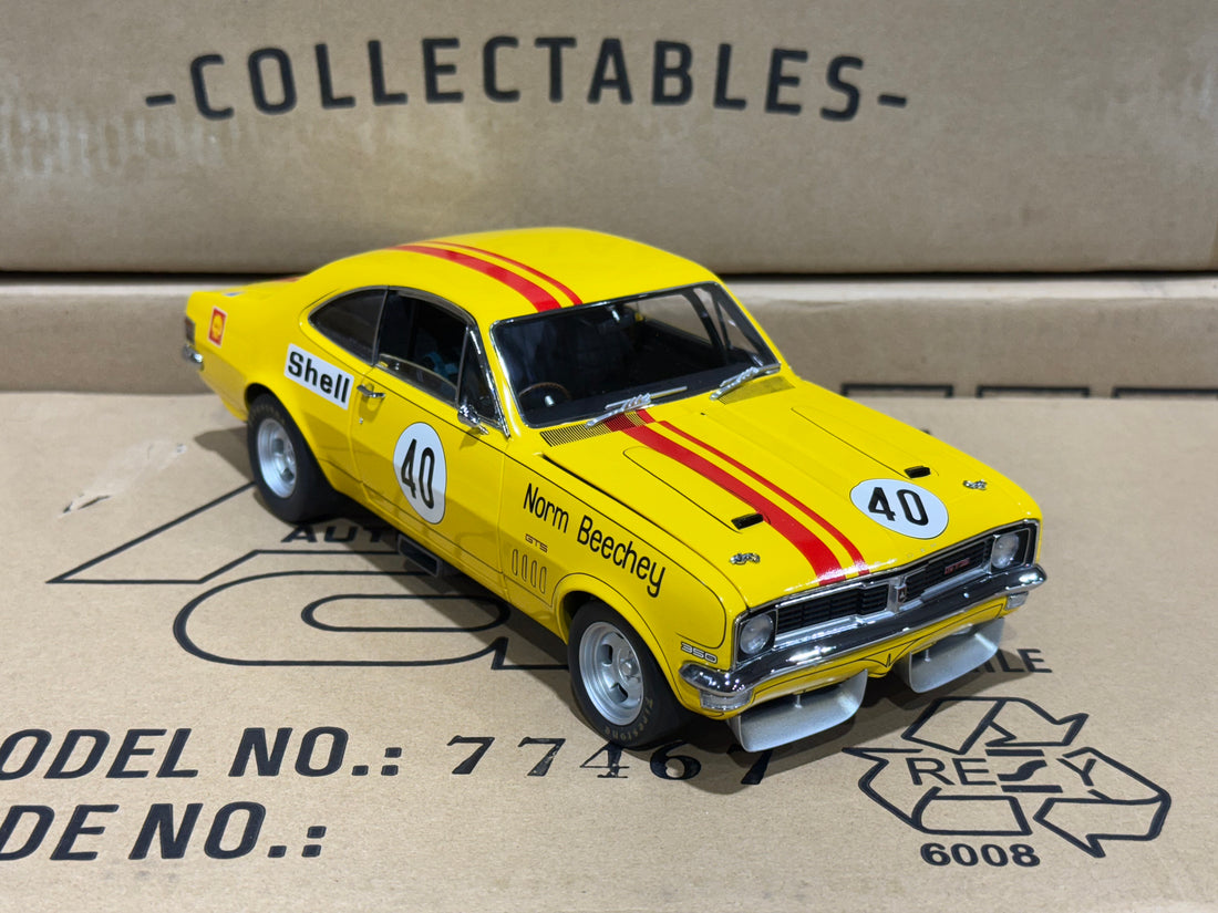 NORM BEECHEY SANDOWN 3RD - HOLDEN HT MONARO - 1:18 SCALE DIECAST MODEL