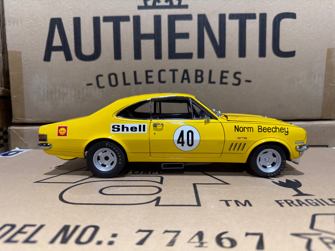 NORM BEECHEY SANDOWN 3RD - HOLDEN HT MONARO - 1:18 SCALE DIECAST MODEL