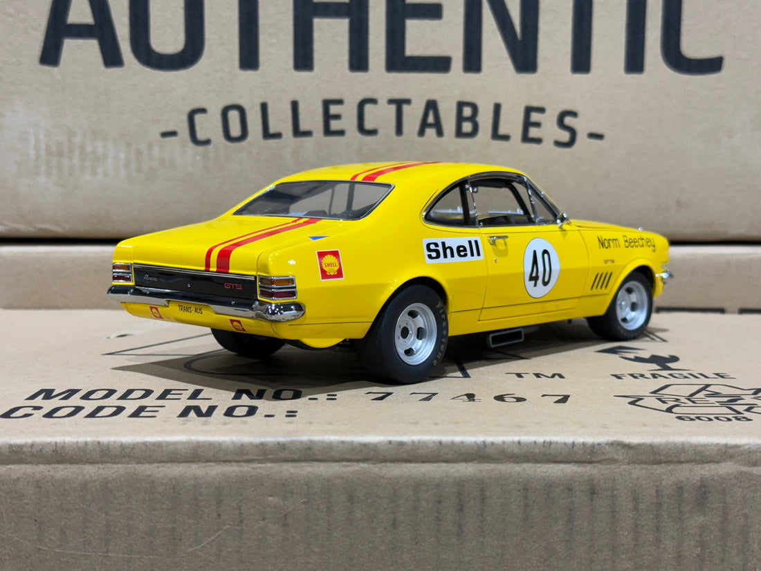 NORM BEECHEY SANDOWN 3RD - HOLDEN HT MONARO - 1:18 SCALE DIECAST MODEL