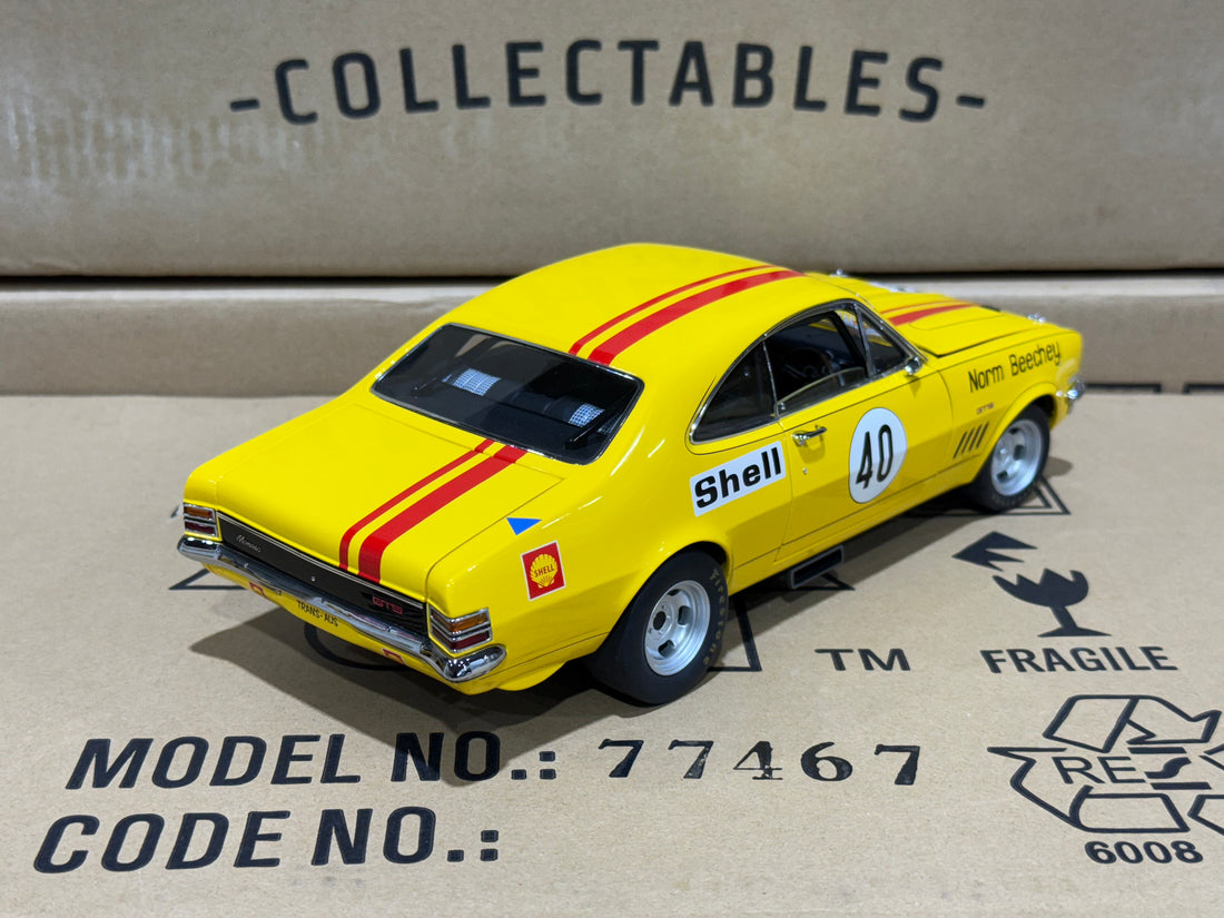 NORM BEECHEY SANDOWN 3RD - HOLDEN HT MONARO - 1:18 SCALE DIECAST MODEL