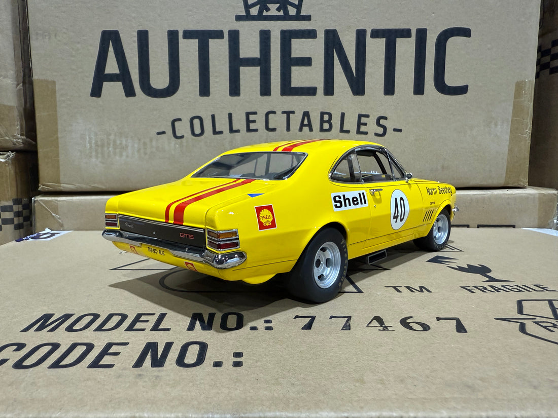 NORM BEECHEY SANDOWN 3RD - HOLDEN HT MONARO - 1:18 SCALE DIECAST MODEL