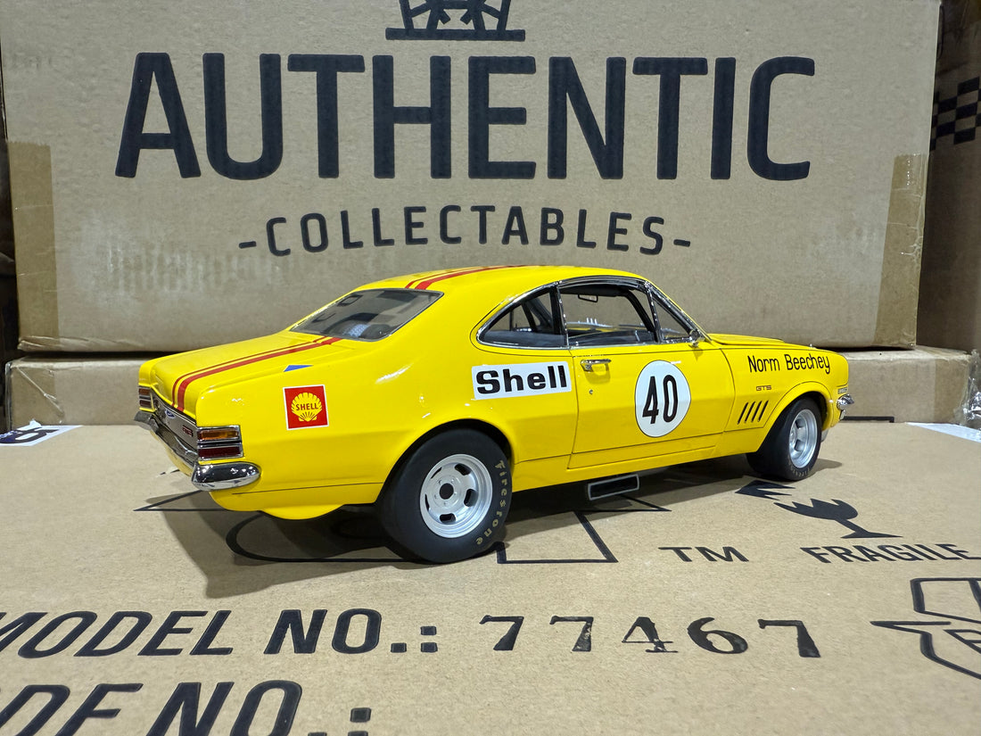 NORM BEECHEY SANDOWN 3RD - HOLDEN HT MONARO - 1:18 SCALE DIECAST MODEL