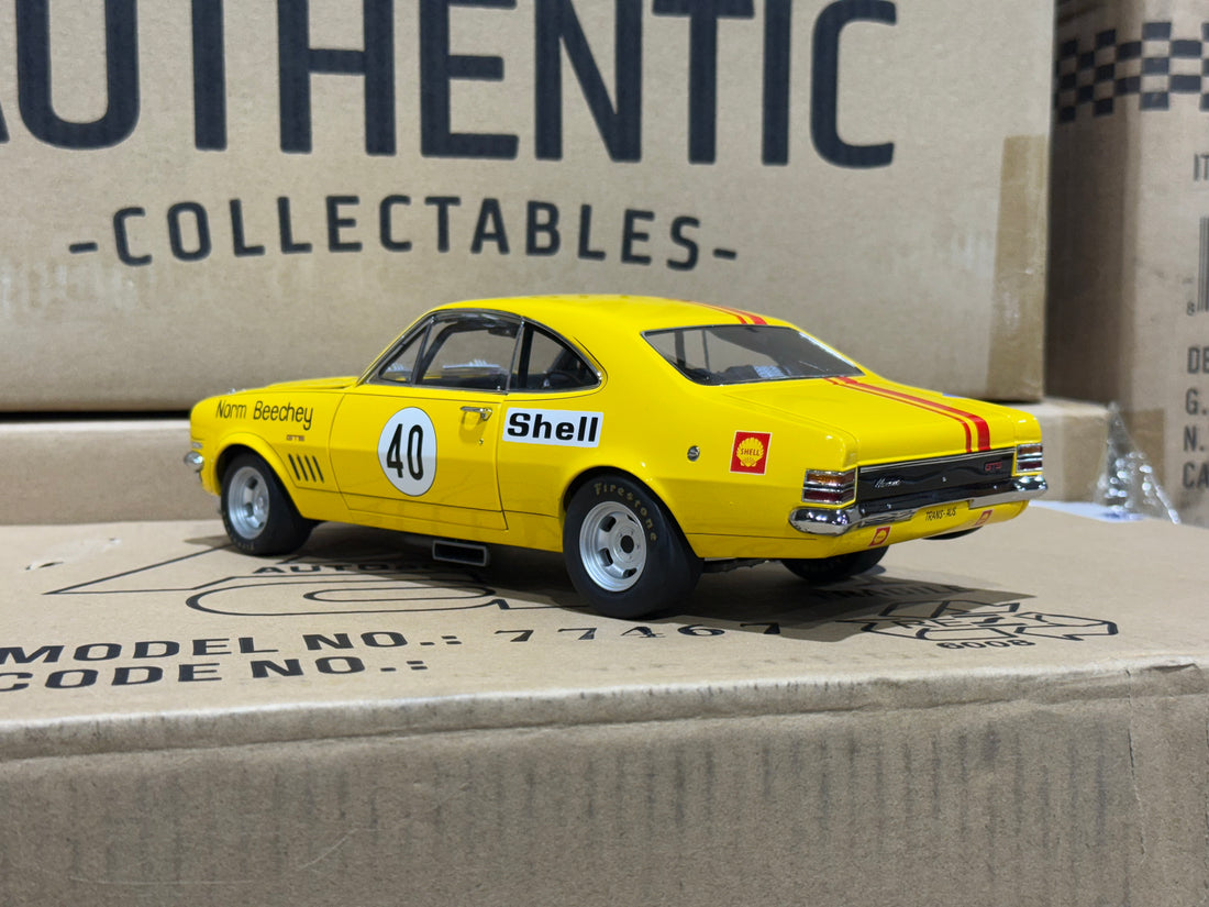 NORM BEECHEY SANDOWN 3RD - HOLDEN HT MONARO - 1:18 SCALE DIECAST MODEL