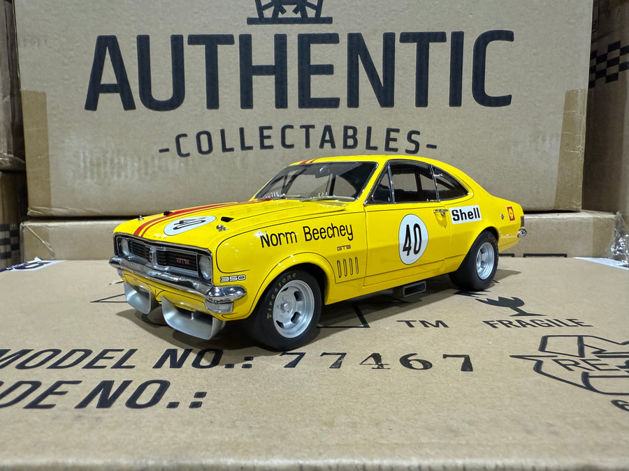 NORM BEECHEY SANDOWN 3RD - HOLDEN HT MONARO - 1:18 SCALE DIECAST MODEL