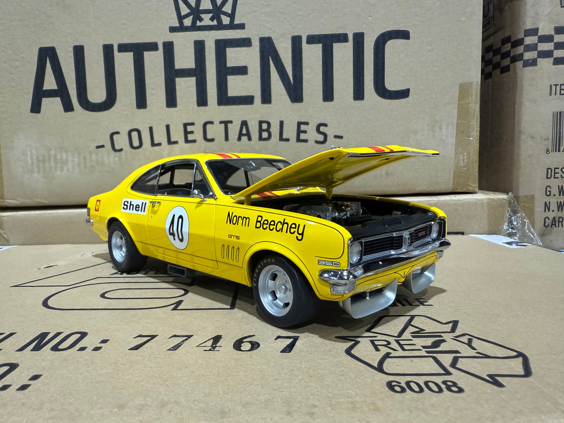 NORM BEECHEY SANDOWN 3RD - HOLDEN HT MONARO - 1:18 SCALE DIECAST MODEL