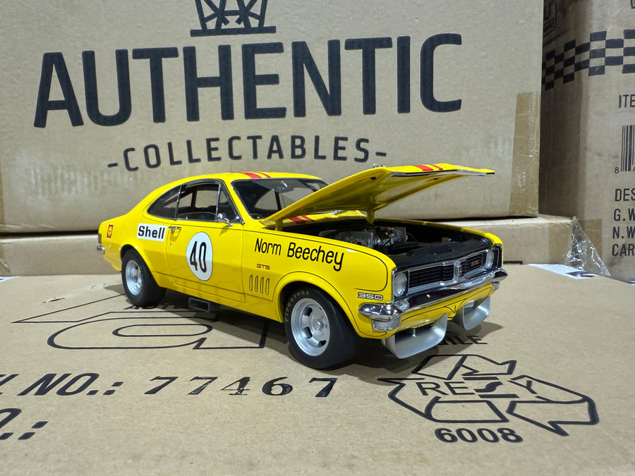 NORM BEECHEY SANDOWN 3RD - HOLDEN HT MONARO - 1:18 SCALE DIECAST MODEL