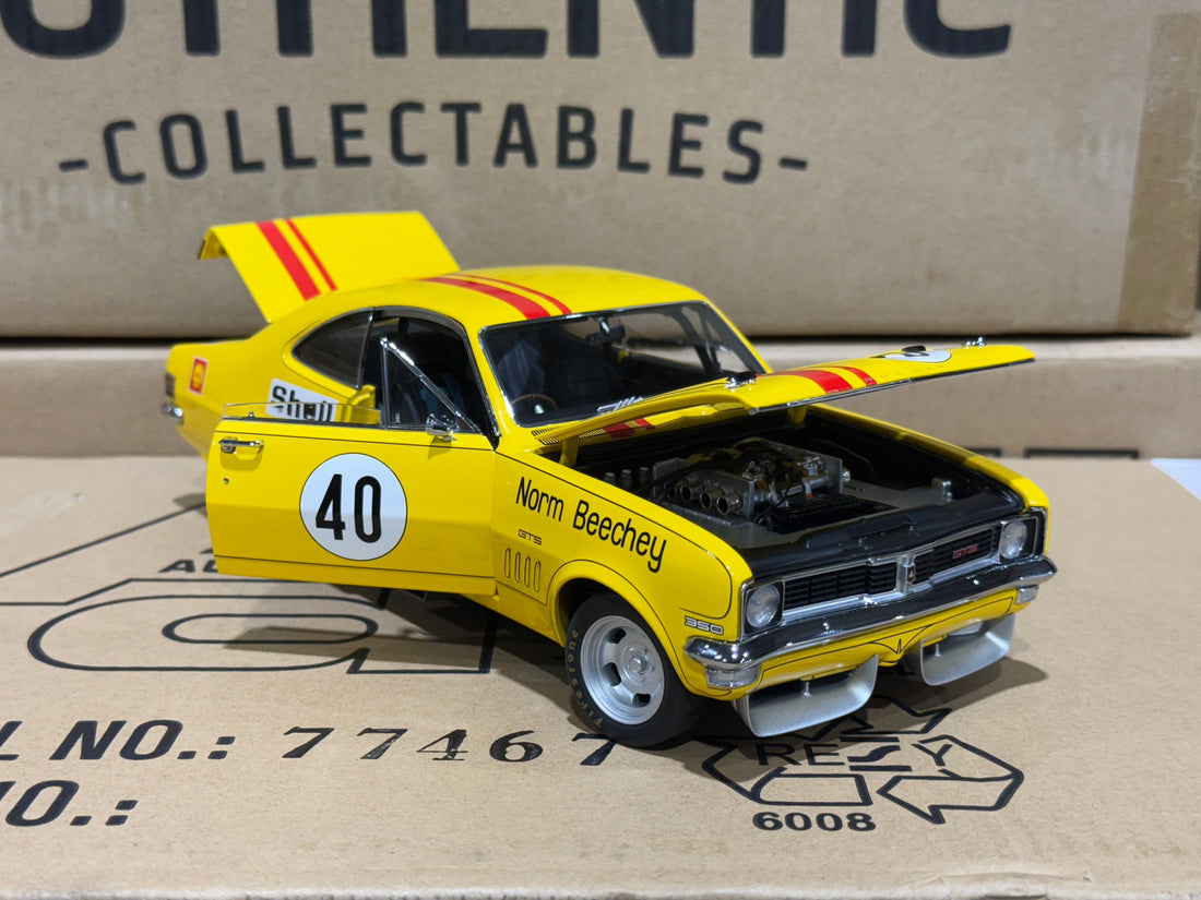 NORM BEECHEY SANDOWN 3RD - HOLDEN HT MONARO - 1:18 SCALE DIECAST MODEL