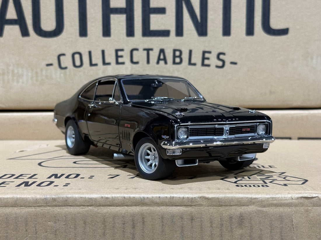 Holden HT Monaro GTS - Metallic Black - 1:18 Scale Diecast Model