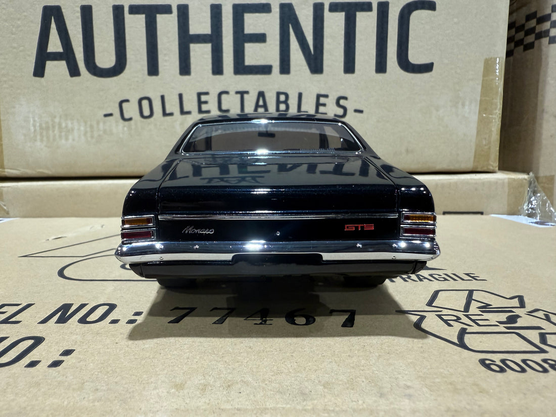 Holden HT Monaro GTS - Metallic Black - 1:18 Scale Diecast Model