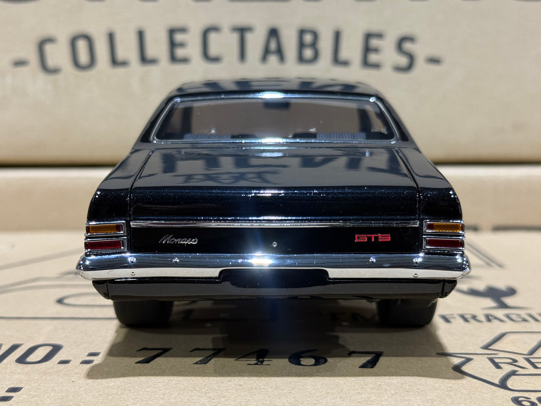 Holden HT Monaro GTS - Metallic Black - 1:18 Scale Diecast Model