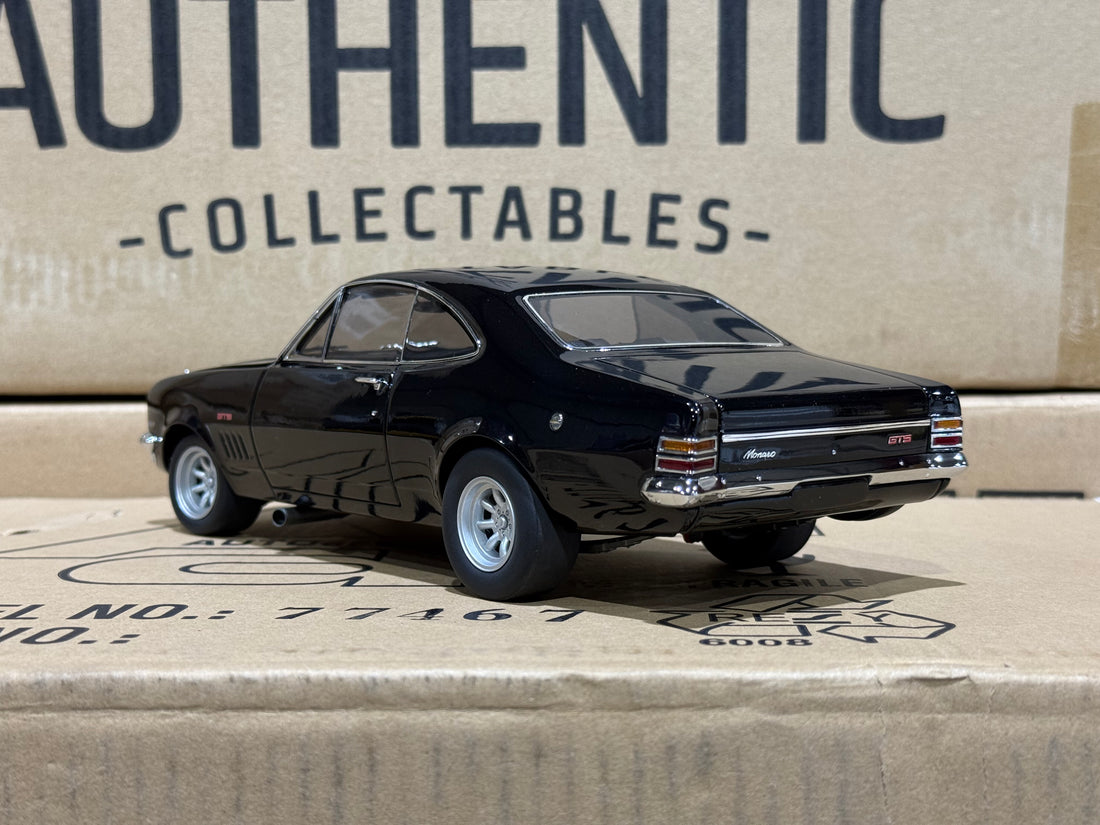 Holden HT Monaro GTS - Metallic Black - 1:18 Scale Diecast Model