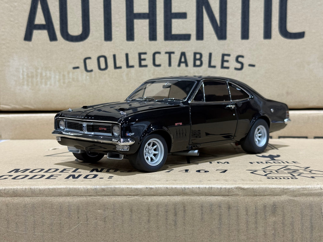 Holden HT Monaro GTS - Metallic Black - 1:18 Scale Diecast Model