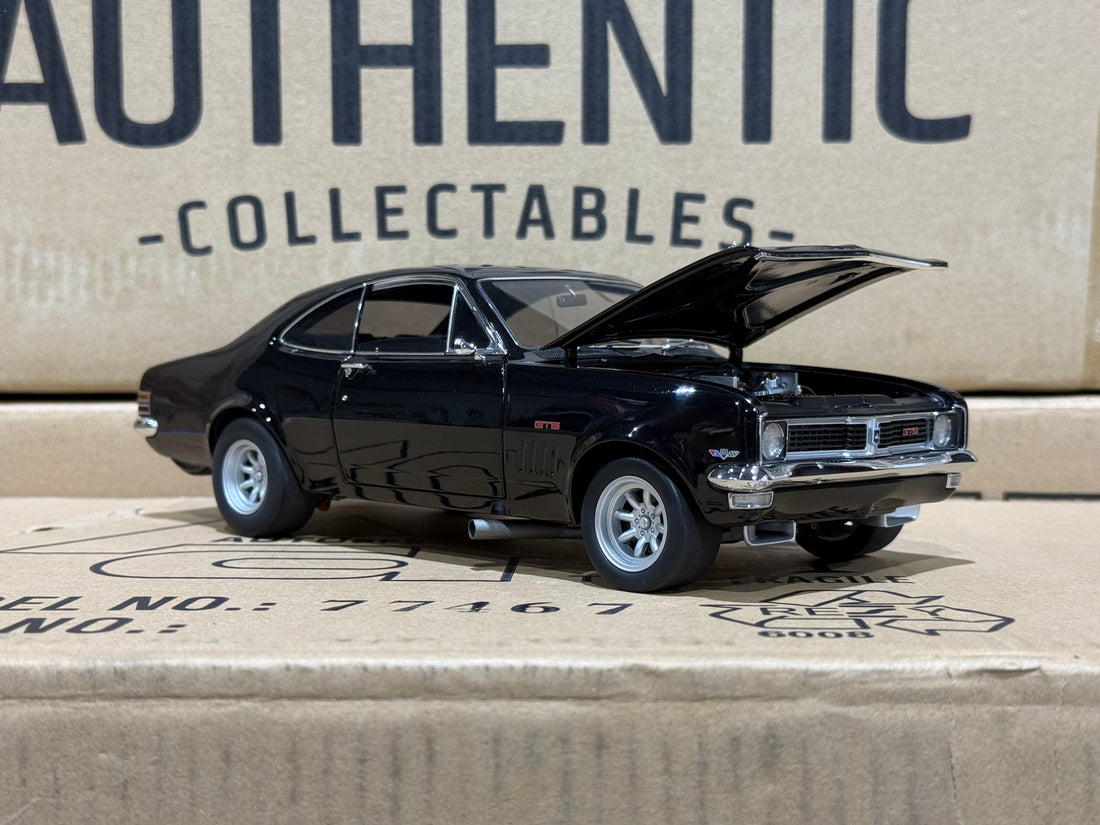 Holden HT Monaro GTS - Metallic Black - 1:18 Scale Diecast Model