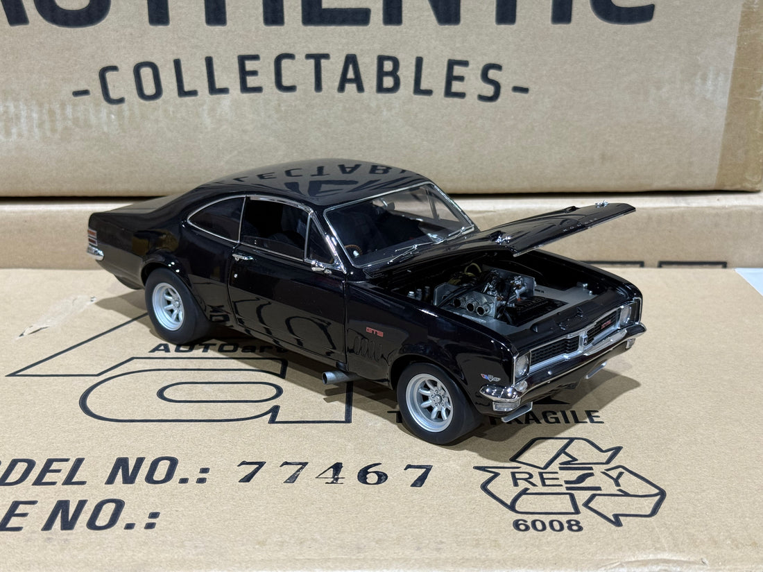 Holden HT Monaro GTS - Metallic Black - 1:18 Scale Diecast Model