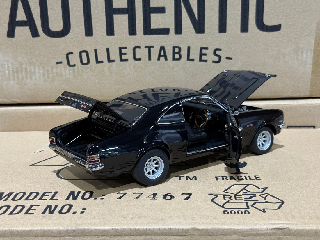 Holden HT Monaro GTS - Metallic Black - 1:18 Scale Diecast Model