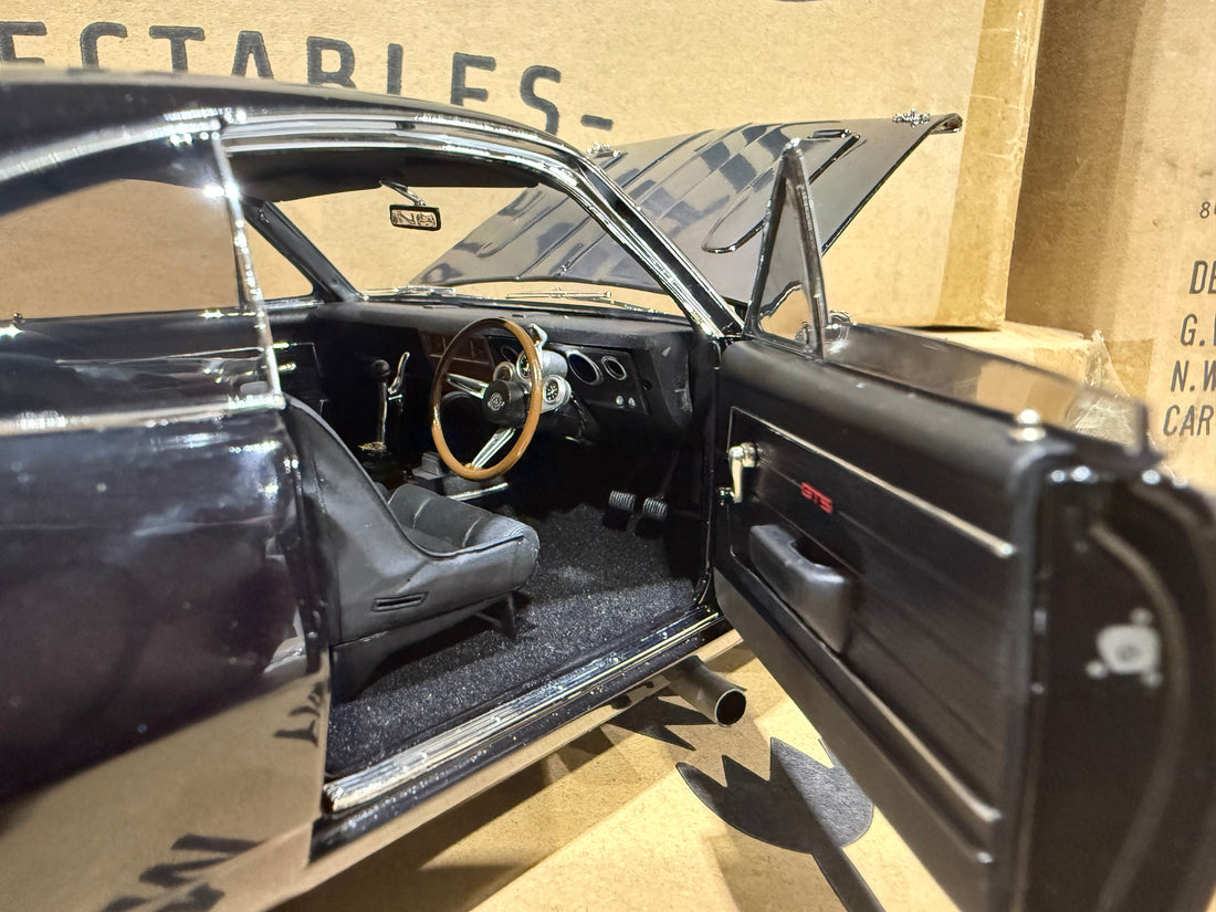 Holden HT Monaro GTS - Metallic Black - 1:18 Scale Diecast Model