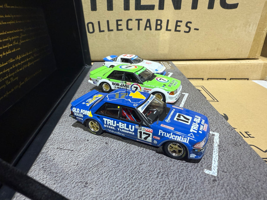 1981 JAMES HARDIE 1000 PODIUM TRIPLE SET - 1:43 SCALE DIECAST MODEL SET - BIANTE