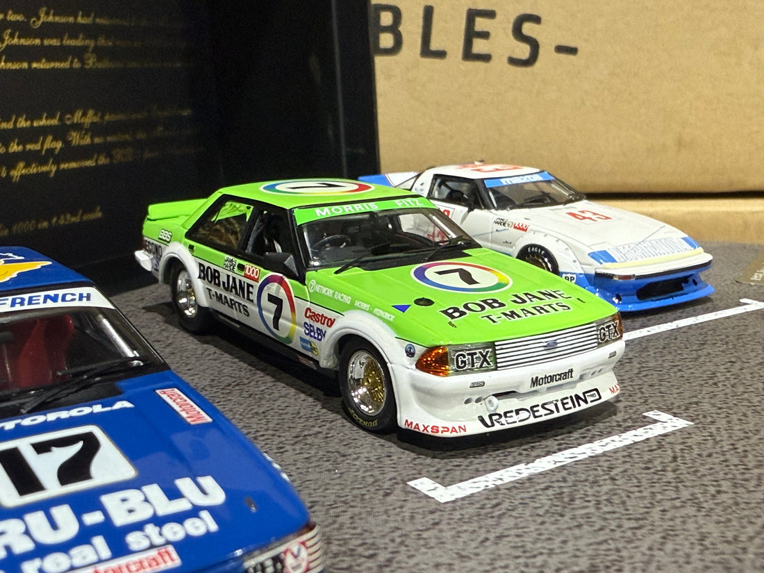 1981 JAMES HARDIE 1000 PODIUM TRIPLE SET - 1:43 SCALE DIECAST MODEL SET - BIANTE