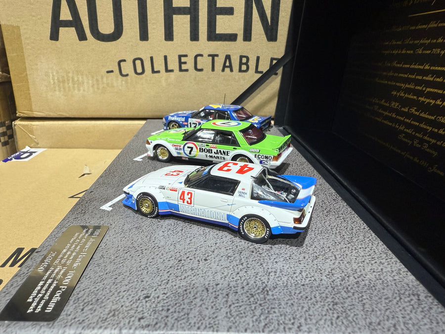 1981 JAMES HARDIE 1000 PODIUM TRIPLE SET - 1:43 SCALE DIECAST MODEL SET - BIANTE