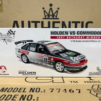 HOLDEN VS COMMODORE 1997 BATHURST WINNER - LARRY PERKINS - RUSSEL INGALL - 1:18 SCALE DIECAST MODEL