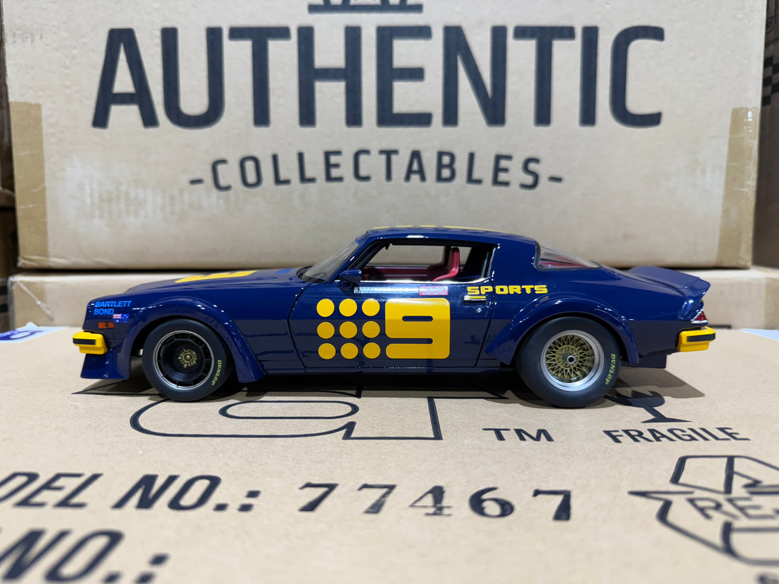 1982 Bathurst Kevin Bartlett/Bond - #9 Chevrolet Camaro - 1:18 Scale Diecast Model