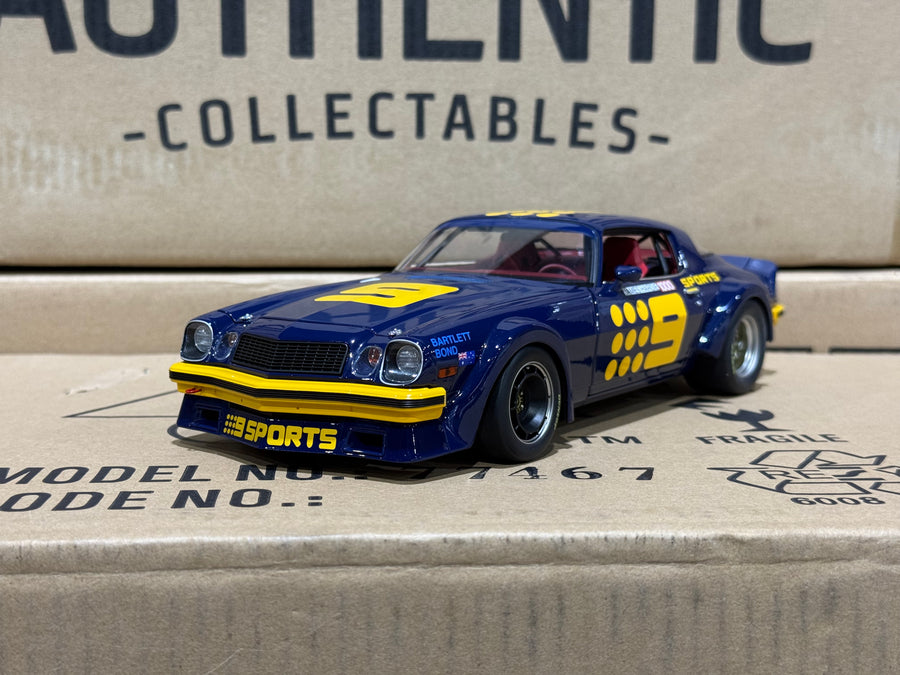 1982 Bathurst Kevin Bartlett/Bond - #9 Chevrolet Camaro - 1:18 Scale Diecast Model