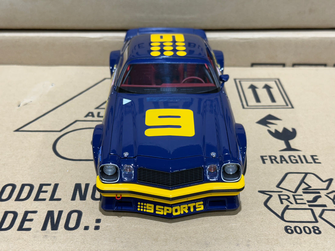 1982 Bathurst Kevin Bartlett/Bond - #9 Chevrolet Camaro - 1:18 Scale Diecast Model