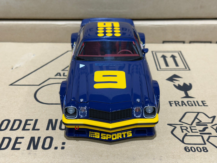 1982 Bathurst Kevin Bartlett/Bond - #9 Chevrolet Camaro - 1:18 Scale Diecast Model