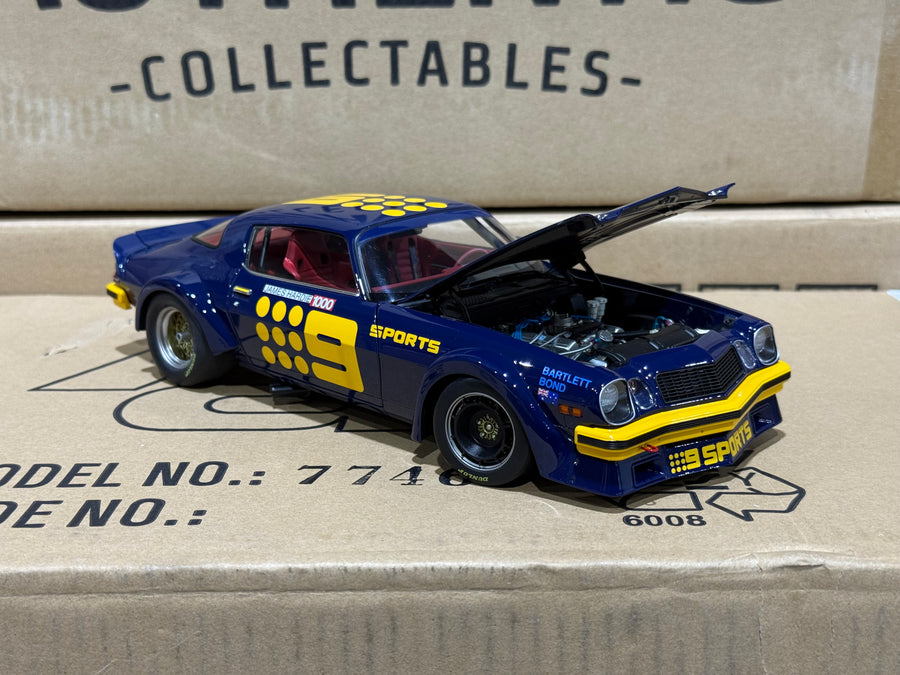 1982 Bathurst Kevin Bartlett/Bond - #9 Chevrolet Camaro - 1:18 Scale Diecast Model