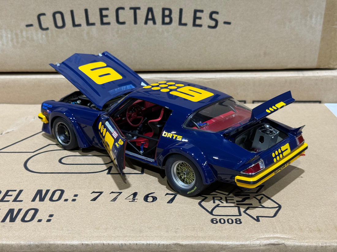 1982 Bathurst Kevin Bartlett/Bond - #9 Chevrolet Camaro - 1:18 Scale Diecast Model