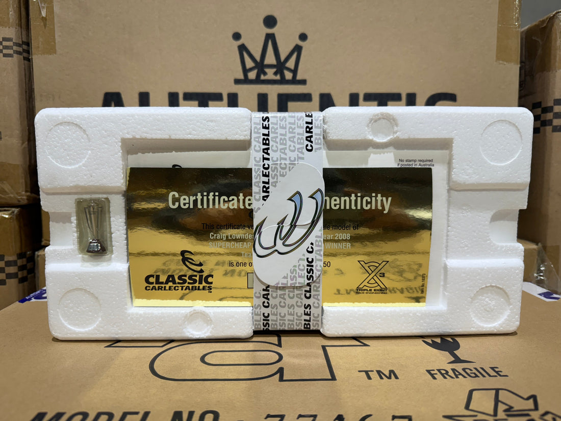 CRAIG LOWNDES & JAMIE WHINCUP’S 2008 SUPERCHEAP AUTO BATHURST 1000 WINNER - 1:18 SCALE DIECAST