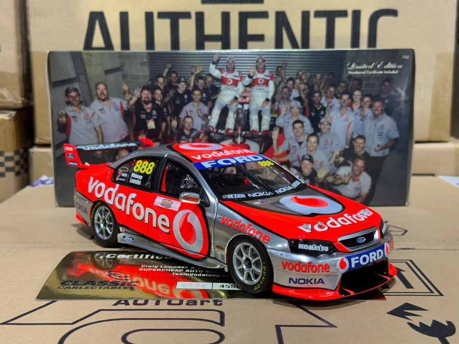 CRAIG LOWNDES & JAMIE WHINCUP’S 2008 SUPERCHEAP AUTO BATHURST 1000 WINNER - 1:18 SCALE DIECAST