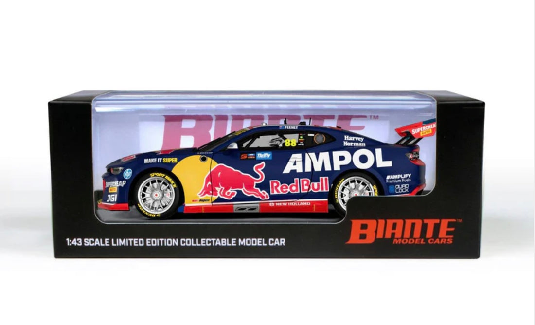 CHEVROLET CAMARO - RED BULL AMPOL RACING - FEENEY #88 - 2024 THRIFTY BATHURST 500 - RACE 1 WINNER - 1:43 SCALE DIECAST MODEL CAR - BIANTE