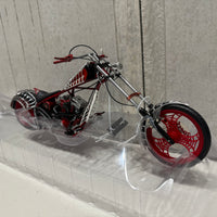 ORANGE COUNTY CHOPPERS - AMERICAN CHOPPER - BLACK WIDOW - 1:10 SCALE DIECAST