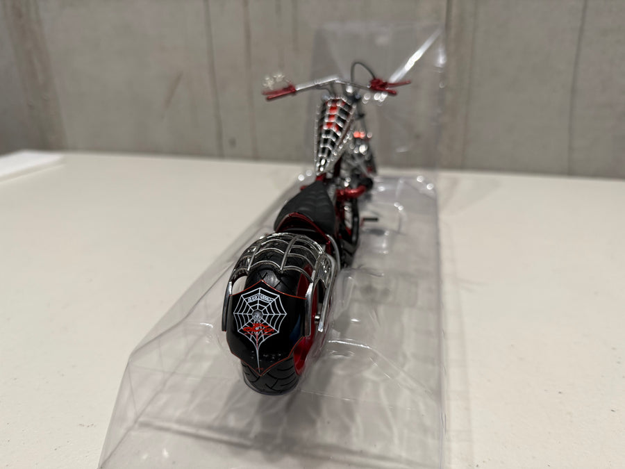 ORANGE COUNTY CHOPPERS - AMERICAN CHOPPER - BLACK WIDOW - 1:10 SCALE DIECAST