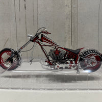ORANGE COUNTY CHOPPERS - AMERICAN CHOPPER - BLACK WIDOW - 1:10 SCALE DIECAST