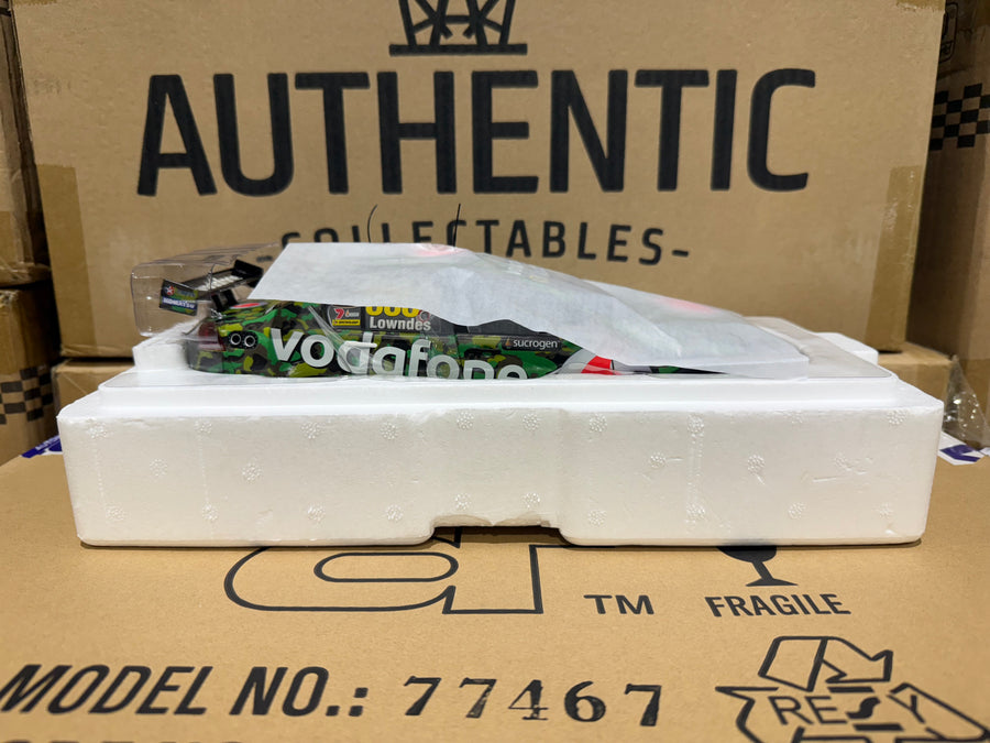 CRAIG LOWNDES' YEAR 2011 SUCROGEN TOWNSVILLE 400 TEAMVODAFONE VE SERIES II COMMODORE - 1:18 SCALE DIECAST MODEL