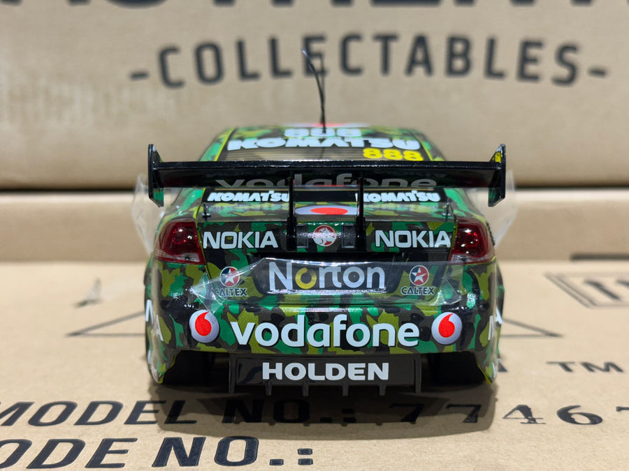 CRAIG LOWNDES' YEAR 2011 SUCROGEN TOWNSVILLE 400 TEAMVODAFONE VE SERIES II COMMODORE - 1:18 SCALE DIECAST MODEL