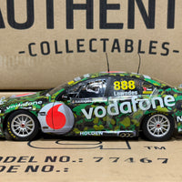 CRAIG LOWNDES' YEAR 2011 SUCROGEN TOWNSVILLE 400 TEAMVODAFONE VE SERIES II COMMODORE - 1:18 SCALE DIECAST MODEL