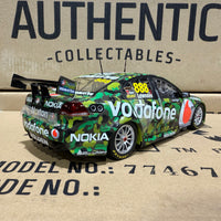 CRAIG LOWNDES' YEAR 2011 SUCROGEN TOWNSVILLE 400 TEAMVODAFONE VE SERIES II COMMODORE - 1:18 SCALE DIECAST MODEL