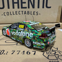 CRAIG LOWNDES' YEAR 2011 SUCROGEN TOWNSVILLE 400 TEAMVODAFONE VE SERIES II COMMODORE - 1:18 SCALE DIECAST MODEL